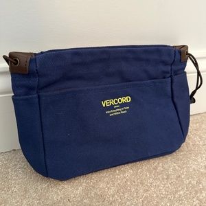 Vercord Canvas Handbag Organizer, Sturdy Purse Insert, Navy Blue